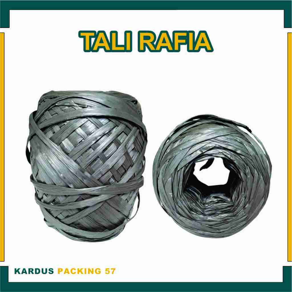 

Tali Rafia Gulungan Besar 1 Kg Abu-Abu Tebal Kuat
