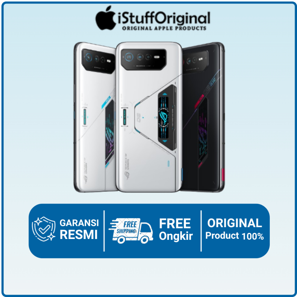 Resmi Asus ROG Phone 6 512GB 128GB RAM 16GB 12GB Snapdragon 8+ not 5 Pro 5s