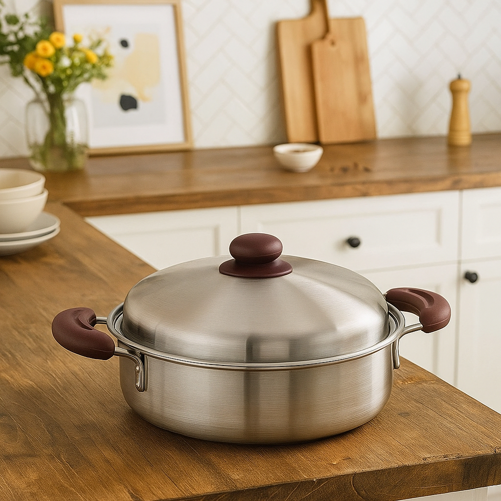 Bima Waterless Wokpan Multicooker 24 cm Bima Export Series
