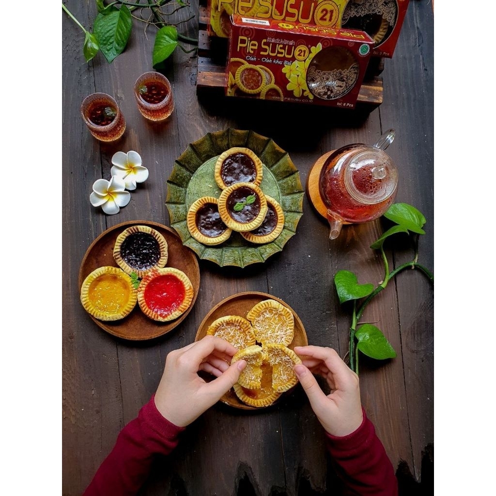 PIE SUSU BALI  ASLI ENAK OLEH OLEH CEMILAN BALI PIE SUSU 21 HALAL