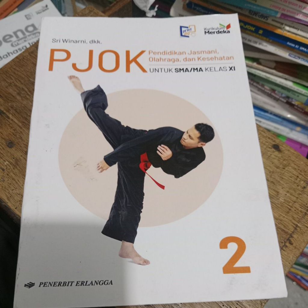 PJOK kelas 2 SMA Erlangga kurikulum merdeka