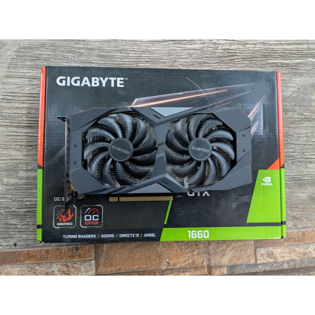 VGA GIGABYTE GEFORCE GTX 1660