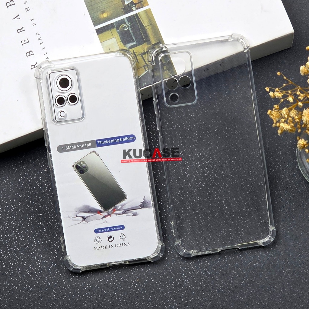 Case Vivo V21 5G Vivo V21E Vivo V23E Vivo V23 5G Vivo V25 5G Vivo V27 Vivo V27E Anticrack Airbag Cle