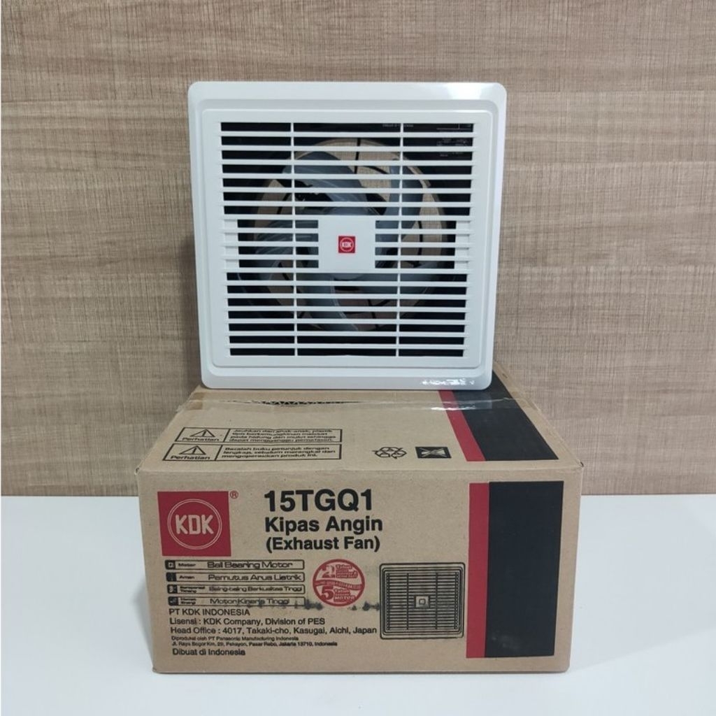 Kipas KDK 15 TGQ Exhaust Plafon 6" / Kipas Angin Exhaust KDK / Kipas Angin Kamar Mandi