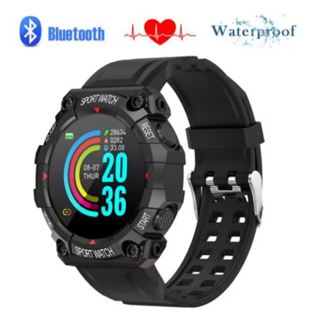 (W_S) Jam Tangan Pria Wanita Smartwatch FD68 Jam Tangan Digital Bluetooth Smart Watch