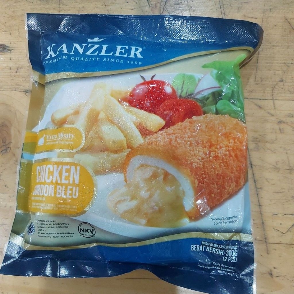 

KANZLER CHICKEN CORDON BLEU 300GR