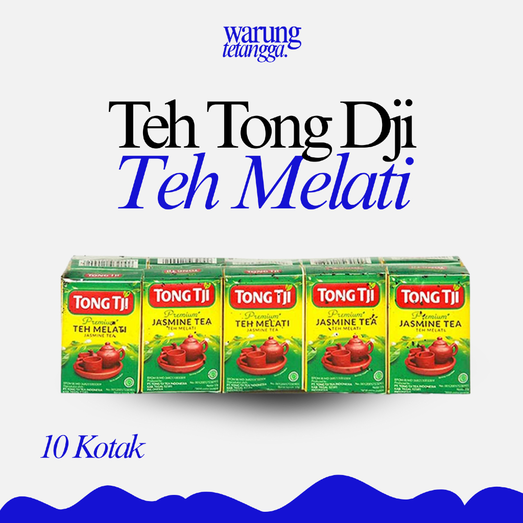 

TEH TONG DJI TEH MELATI ISI 10 KOTAK