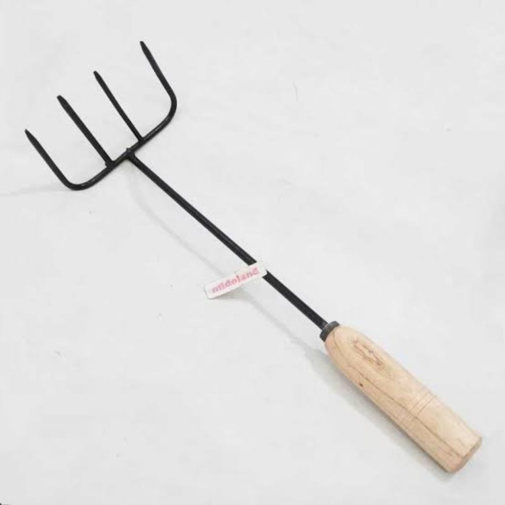 garpu kebun garuk sampah kebun