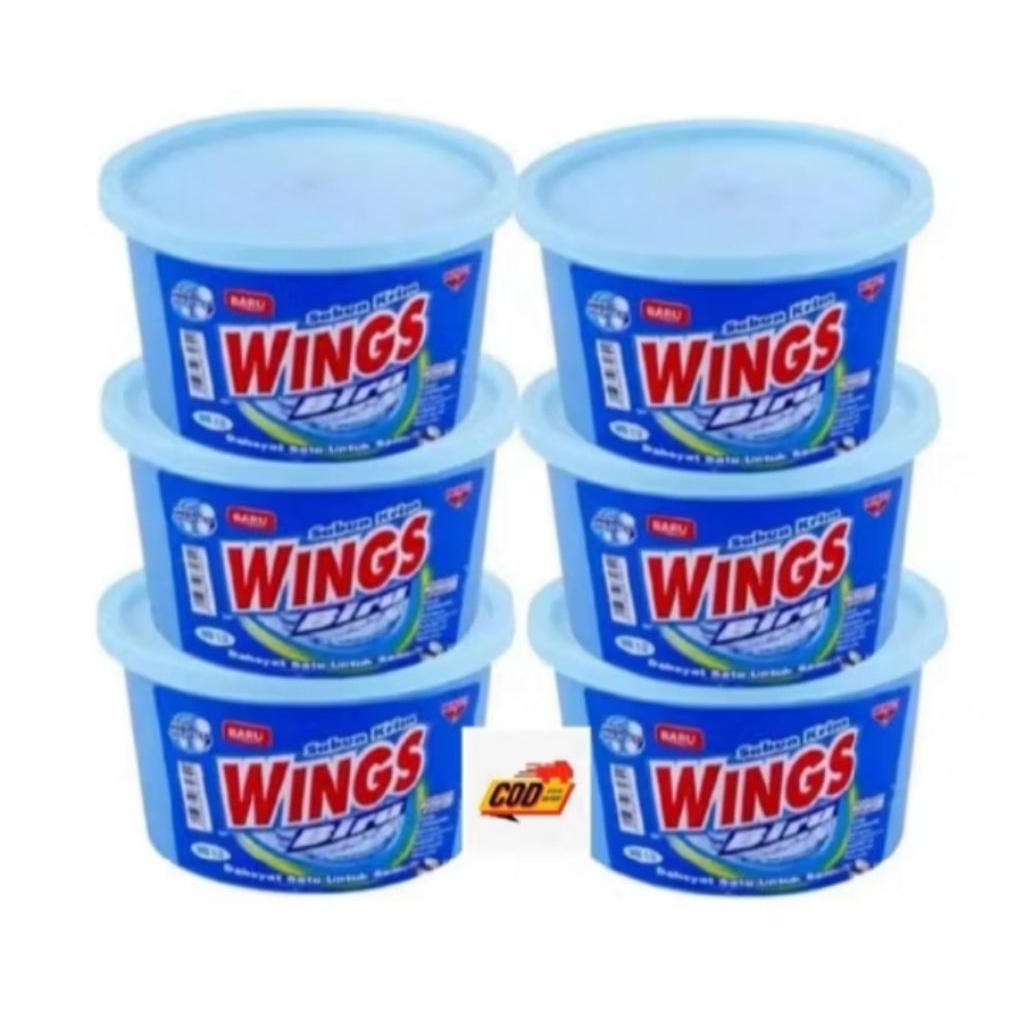 WINGS BIRU sabon colek krim 200gr