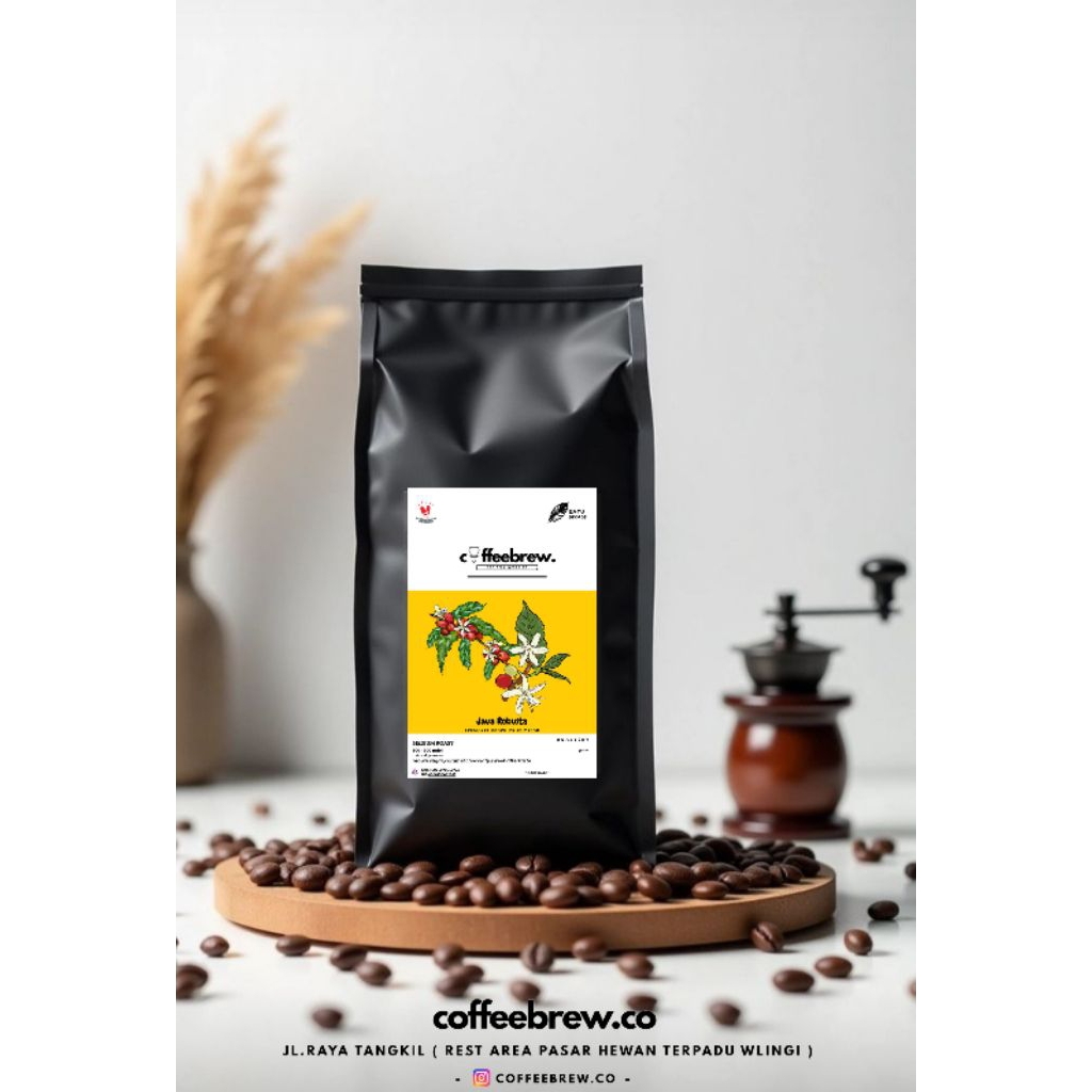 

Biji Kopi Mentah Robusta Khas Blitar Mt.Kawi 1000gr Bubuk/Biji