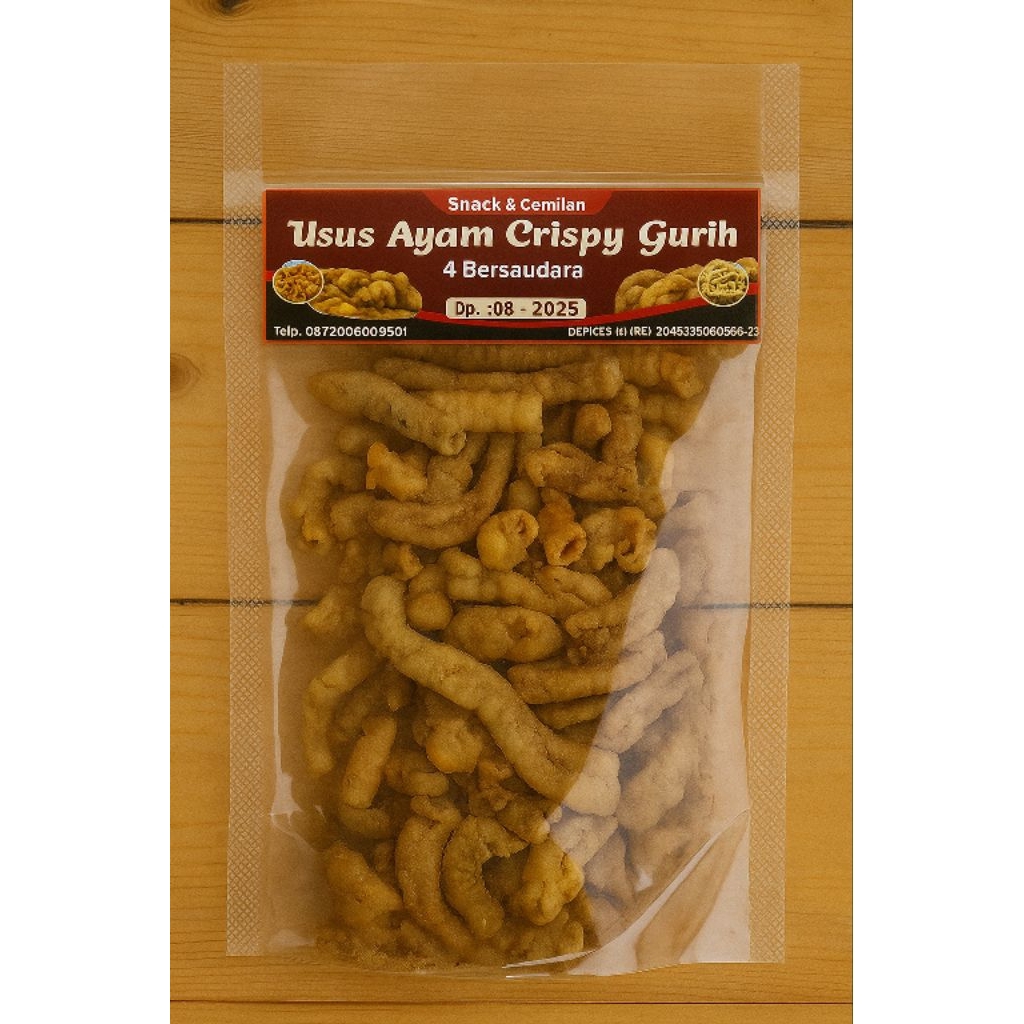 

Usus Ayam Crispy Gurih – 4 Bersaudara