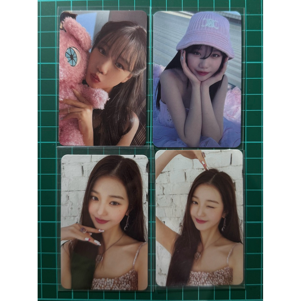 (official) izone ive wonyoung minju jo yuri liz love dive lodi boneka bucket hat barbie jc jewel cas