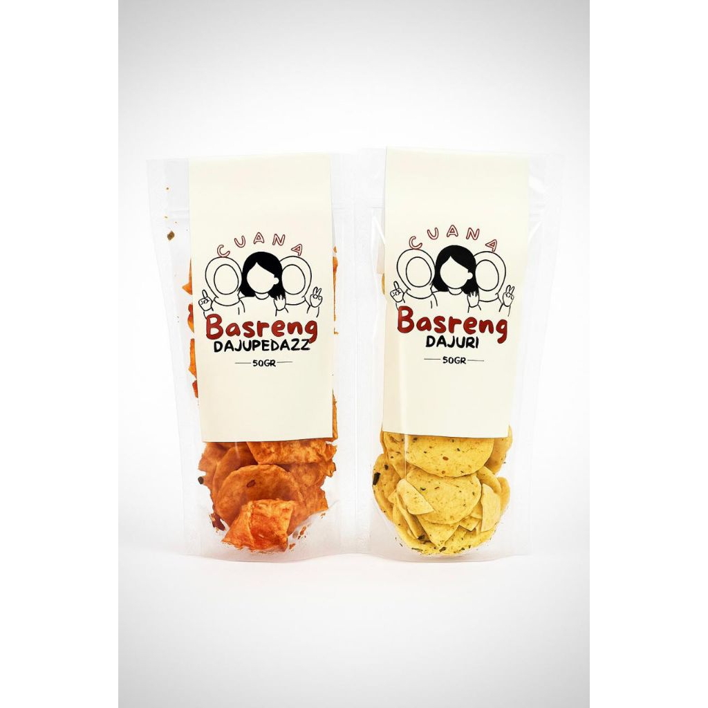 

Paket Hemat Basreng 50g — Dajupedazzz Pedas / Dajuri Original | Snack Traveling Praktis