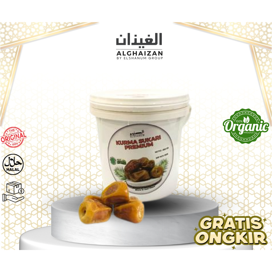 

KURMA SUKARI EMBER 850GR PREMIUM / KURMA SUKARI MADINAH / ALGHAIZAN PUSAT / KURMA SUKARI