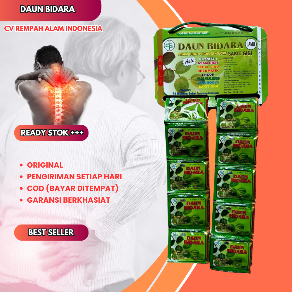 

Kapsul Daun Bidara 20 Sachet Original