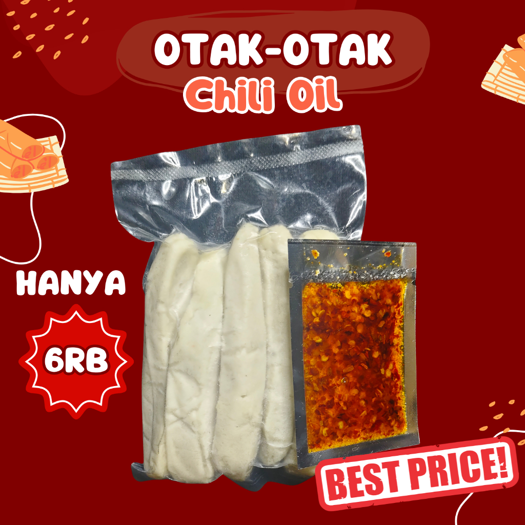

OTAK OTAK IKAN TENGGIRI FROZEN FOOD OTAK OTAK FROZEN FOOD GRATIS CHILI OIL