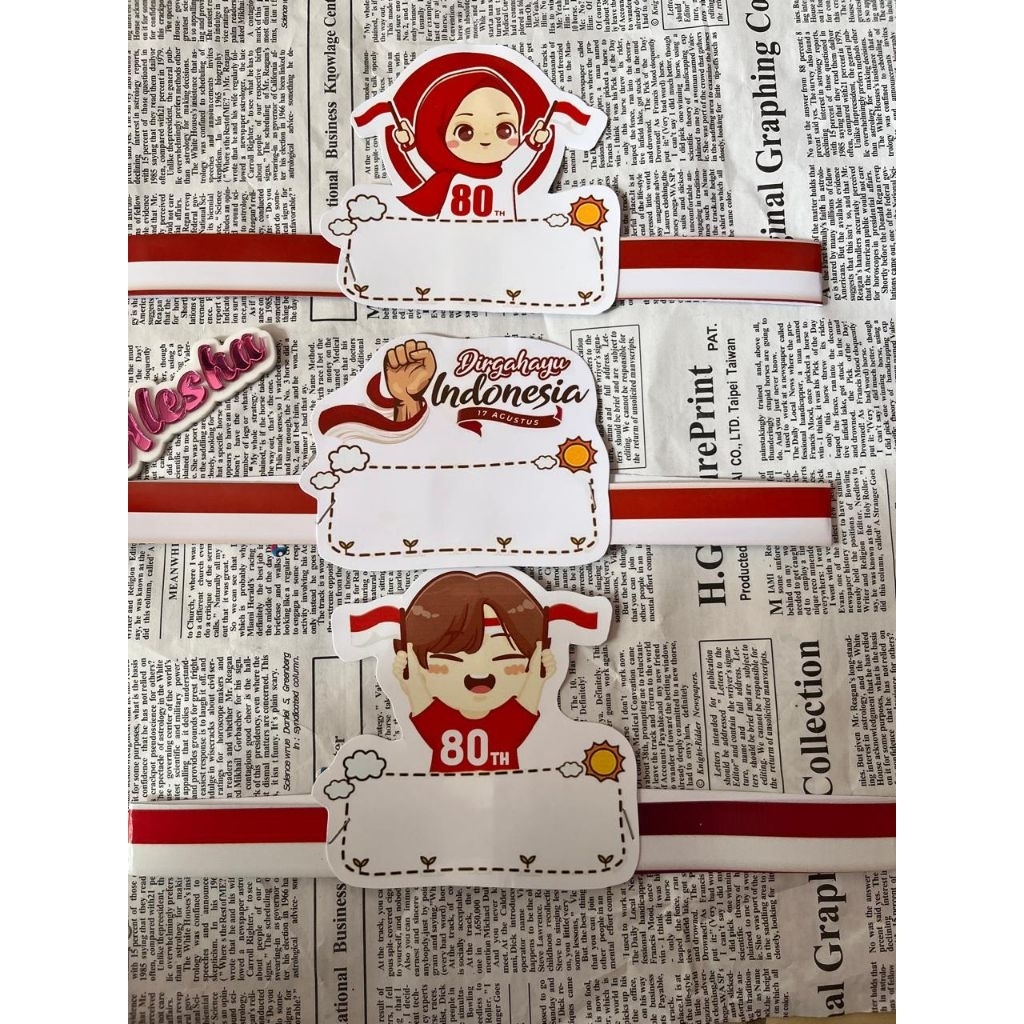 Ikat Kepala anak 17 Agustus Merah Putih