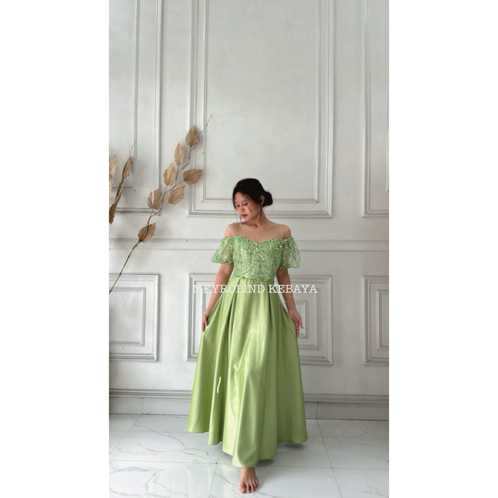 LONGDRESS KEBAYA / MEYROLIND KEBAYA / CUSTOM DRESS / JAHIT / KEBAYA PREMIUMh