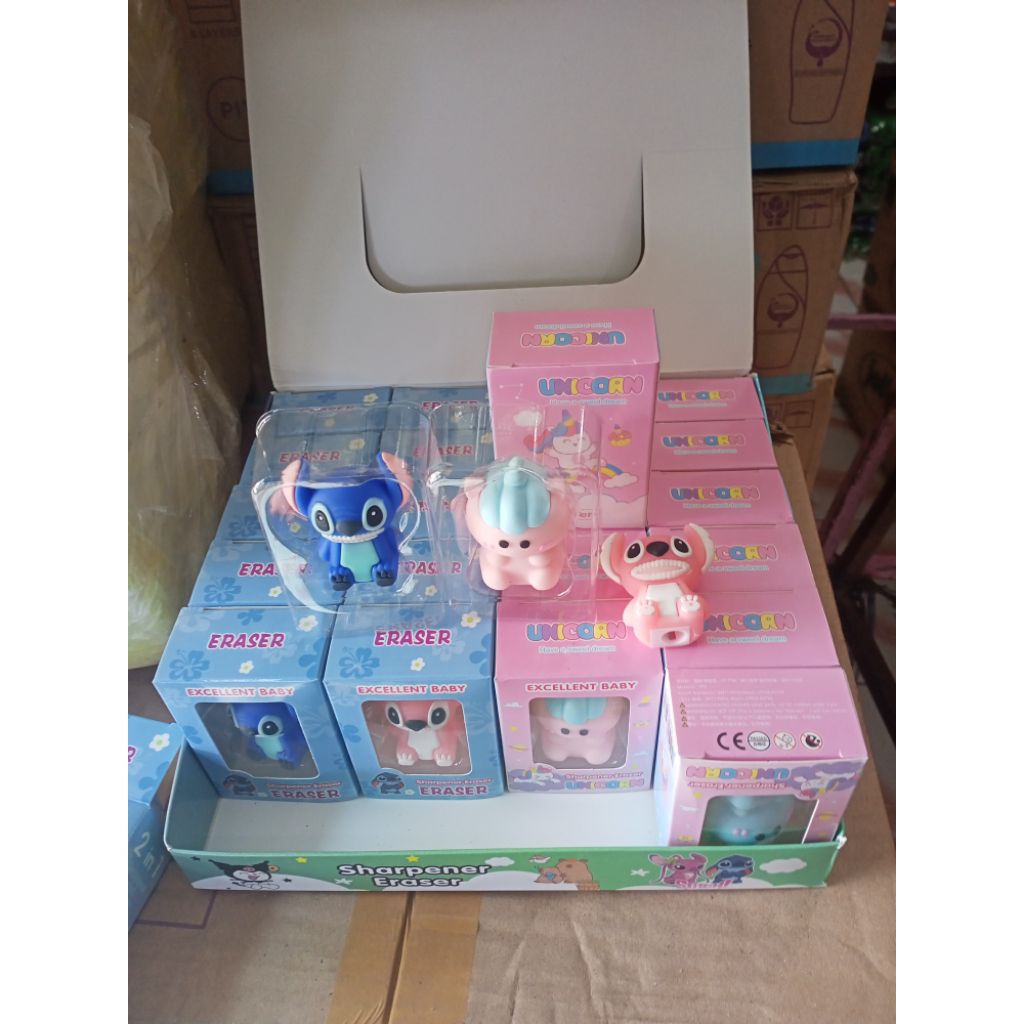 

SERUTAN PENSIL MEWAH DUA FUNGSI/RAUTAN PENSIL KARAKTER UNICORN 1BOKS ISI 12