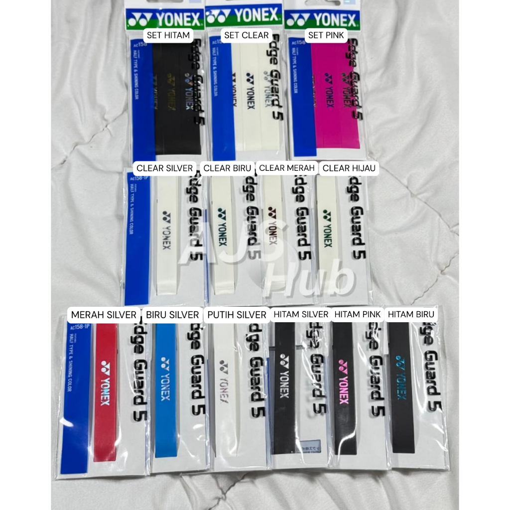 Pelindung Grommet Raket Tenis Yonex Edge Guard 5 Tennis