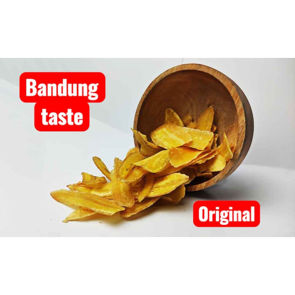 

500gr Cemilan Keripik Pisang Original Renyak Gurih