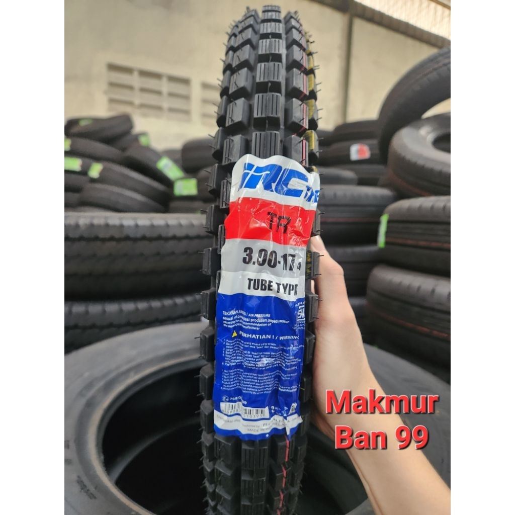 Ban Luar IRC 300-17 TR Trials Tubetype