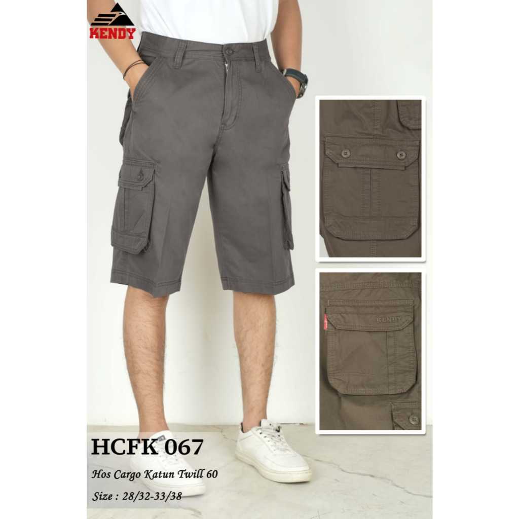 celana pendek cargo distro pria KENDY  celana pendek kargo kendy 27/32