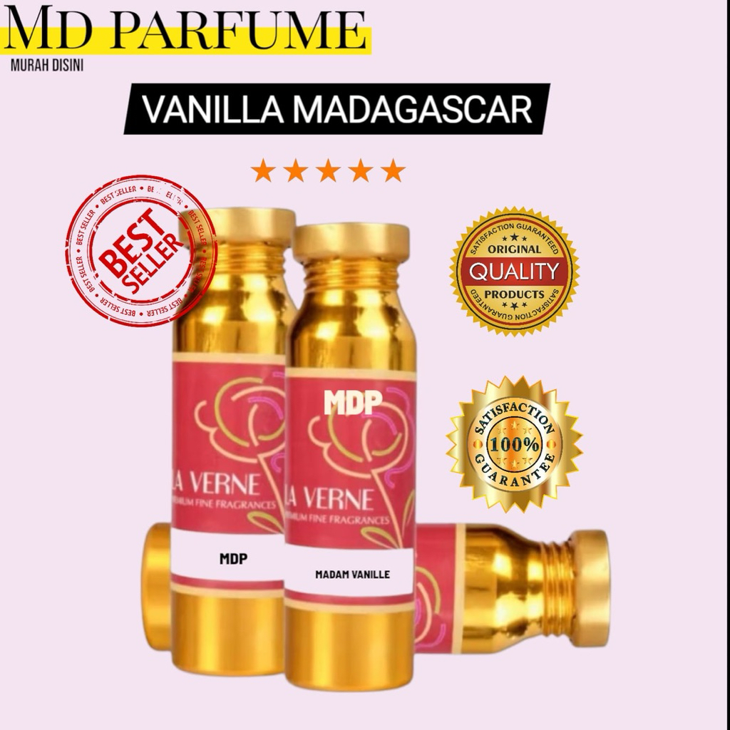 MD MADAM VANILLE BY LAVERNE SEGEL ORIGINAL PABRIK 100 ML BIBIT PARFUM.