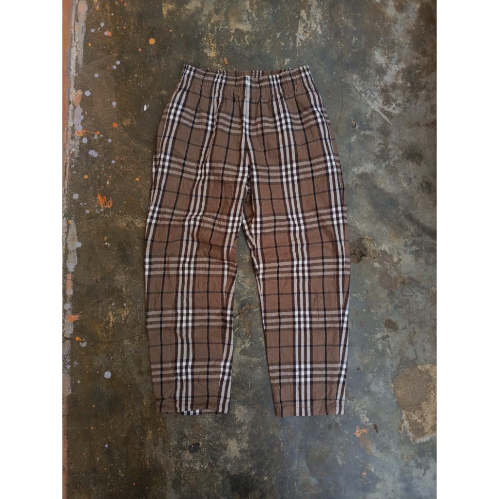 Relax pants celana panjang catton second GU brand bekas long pants chinos ankle pants