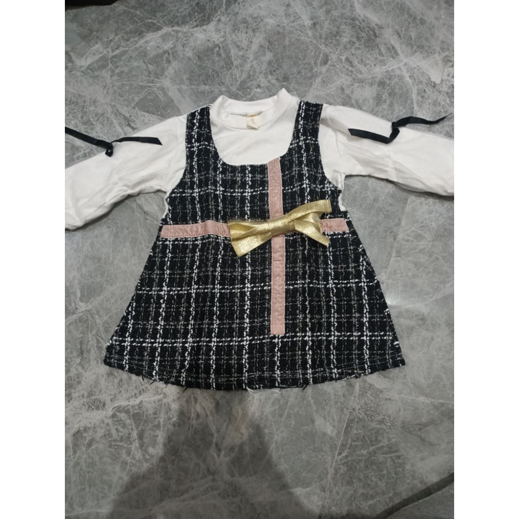 preloved dress pesta anak gaun pl