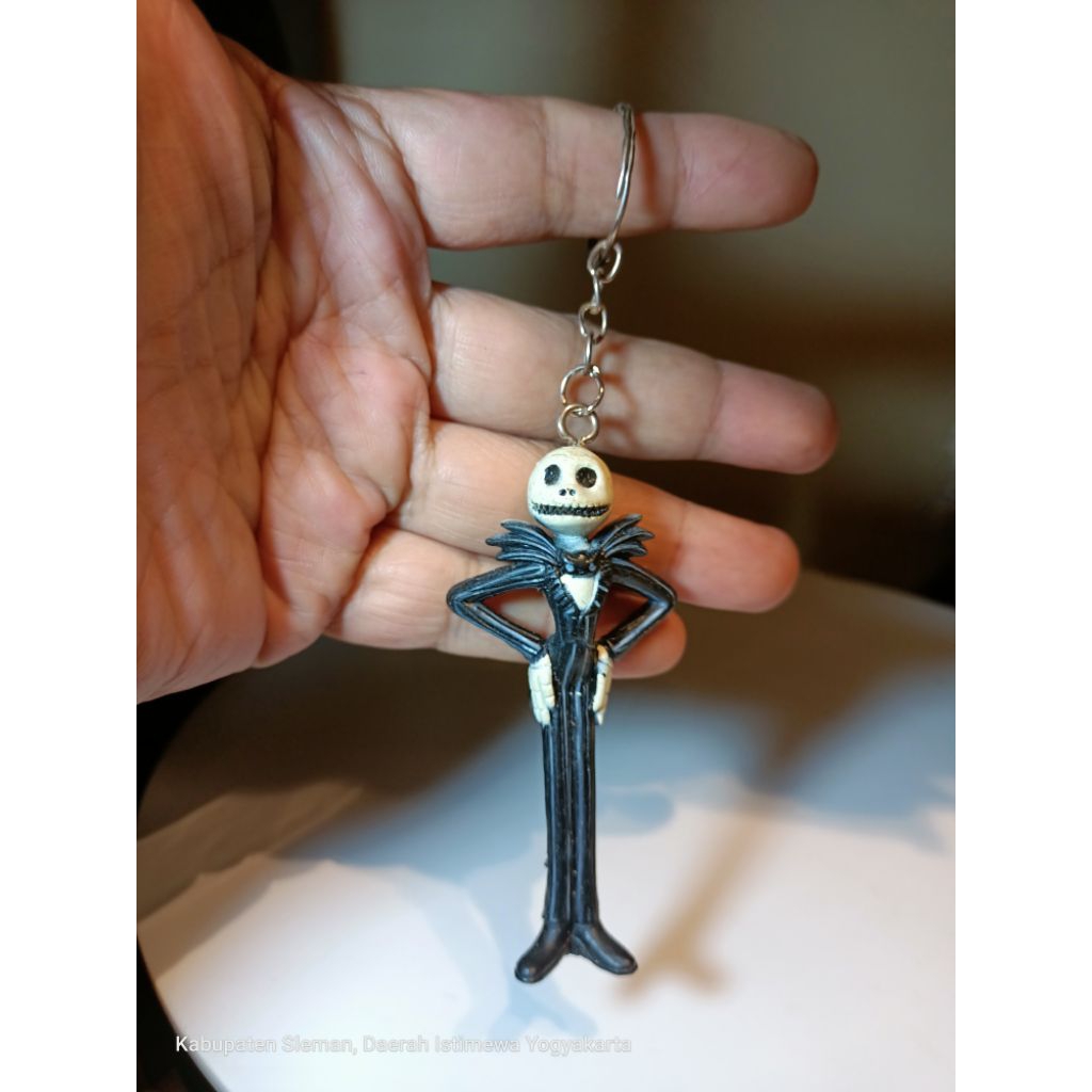 gantungan kunci action figure jack skellington the nightmare before christmas