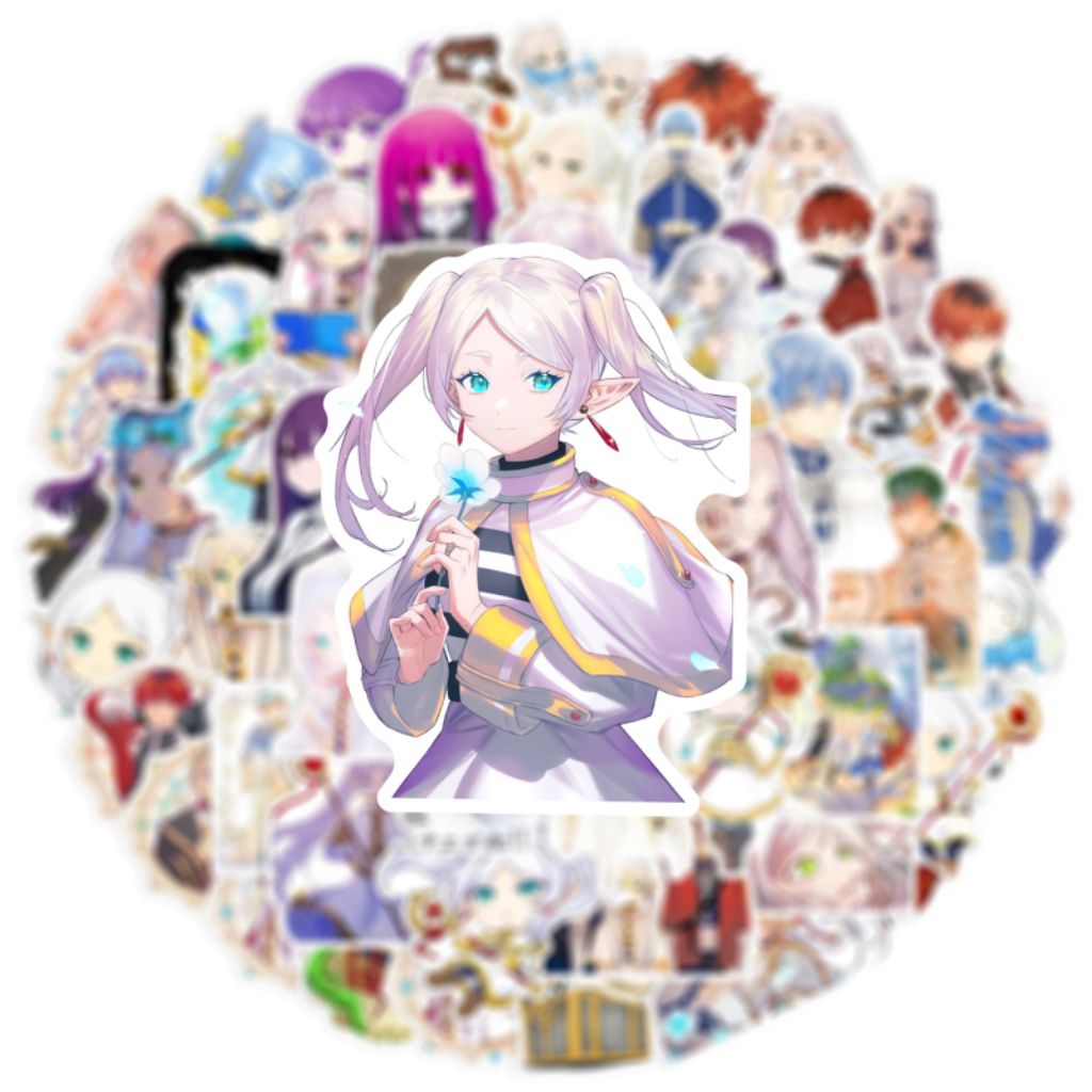 

50 Pcs] DECO STICKER | STICKER DIY | JURNAL AESTHETIC [DS-150] ANIME The Lost Fulilian Animasi Karakter Cartoon Sticker Koper, HP Laptop Tumbler Komputer