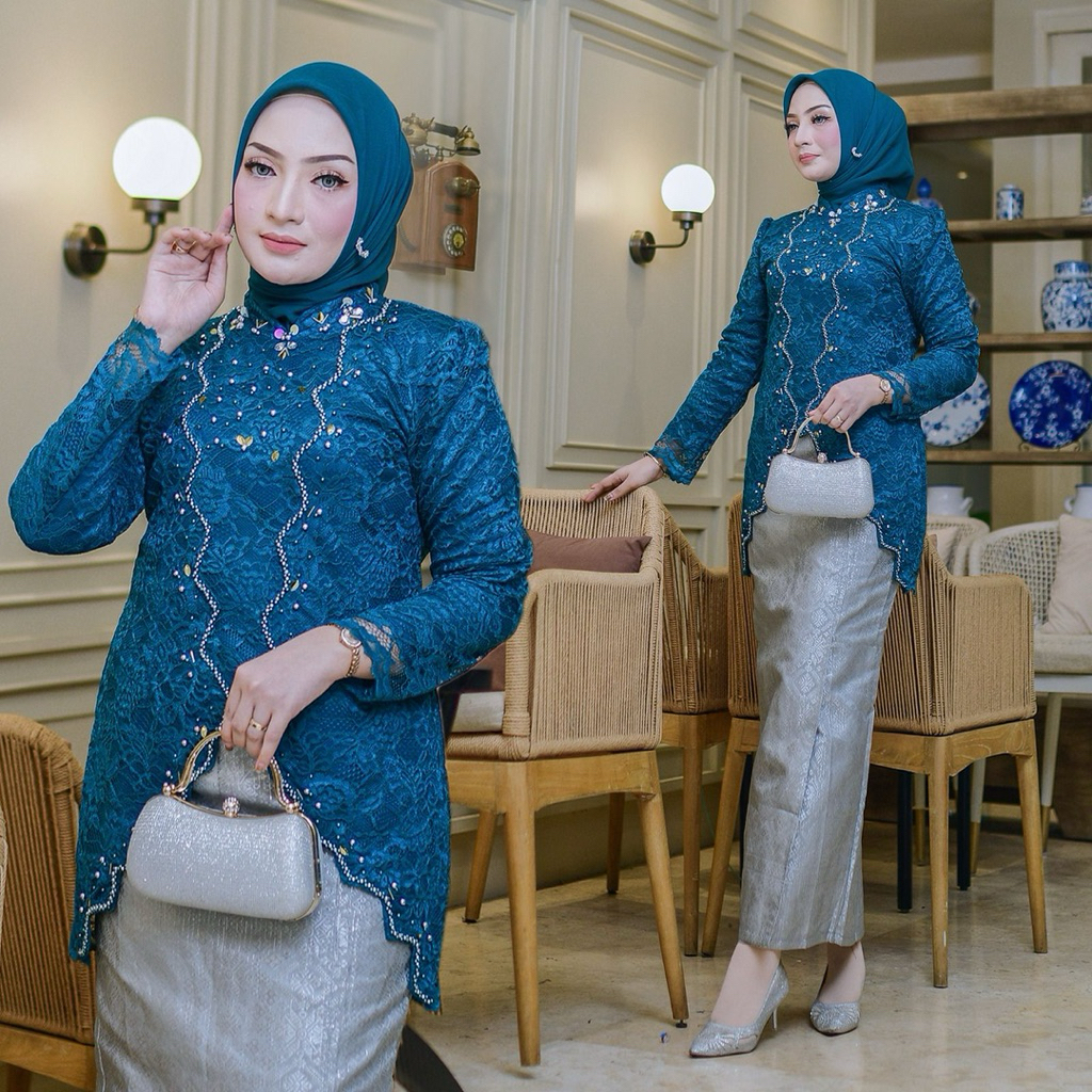 kebaya pesta lamaran - kebaya - kebaya hijab - kebaya wisuda