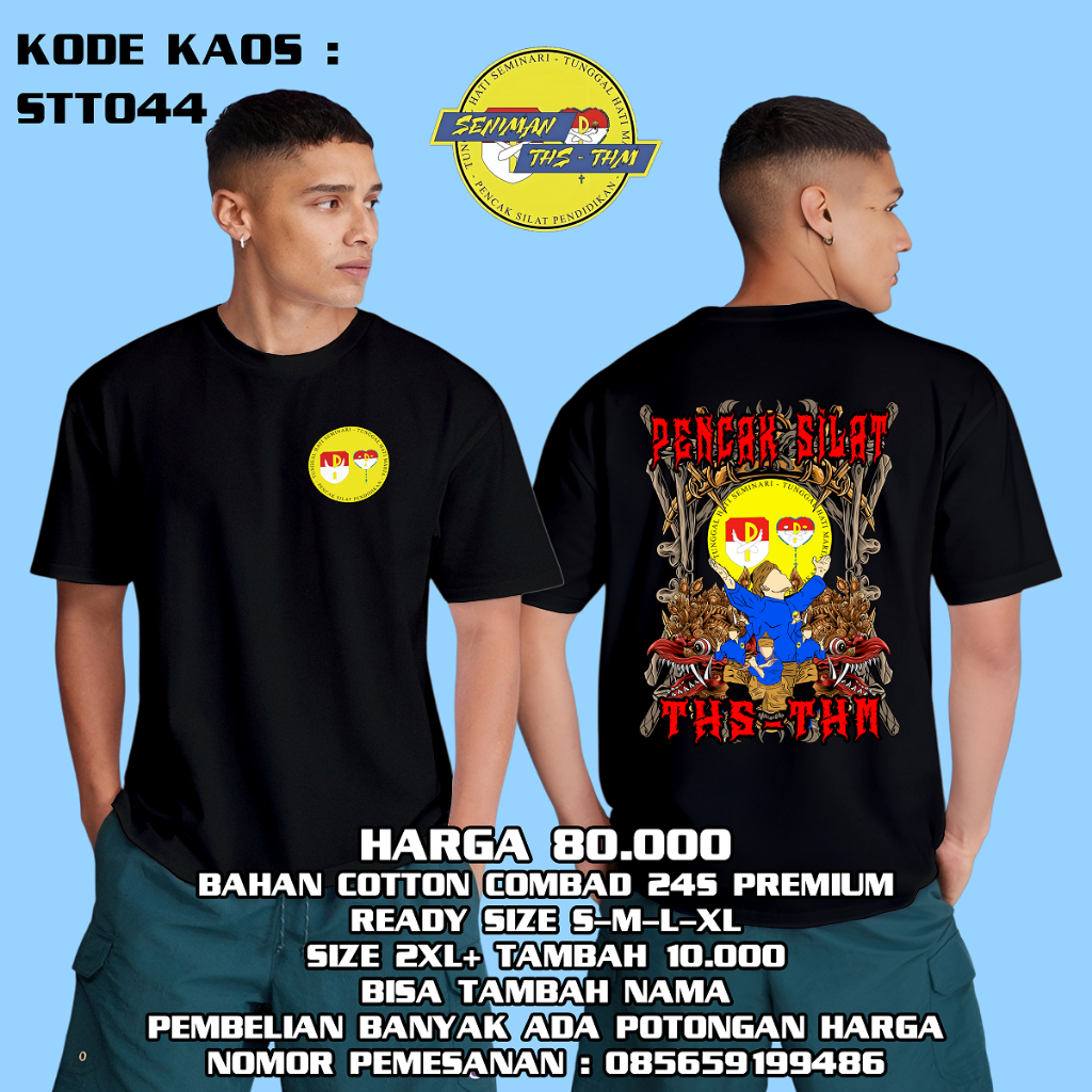 Seniman THS THM || STT044 Kaos Katun Unisex