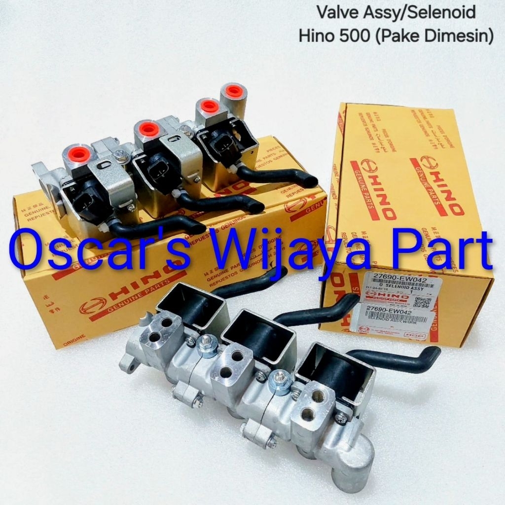 BRAKE VALVE ASSY /HINO 500/HINO LOHAN 500 /VALVE MAGNETIF MOBIL HINO LOHAN 500/HINO 500 ORI BERGARAN