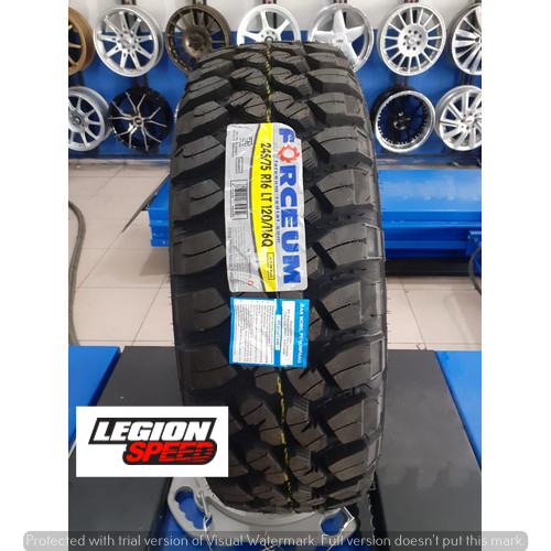 BAN CANGKUL FORCEUM M/T RING 16 245/75 BAN LOKAL MURAH TYPE OFFROAD RING 16
