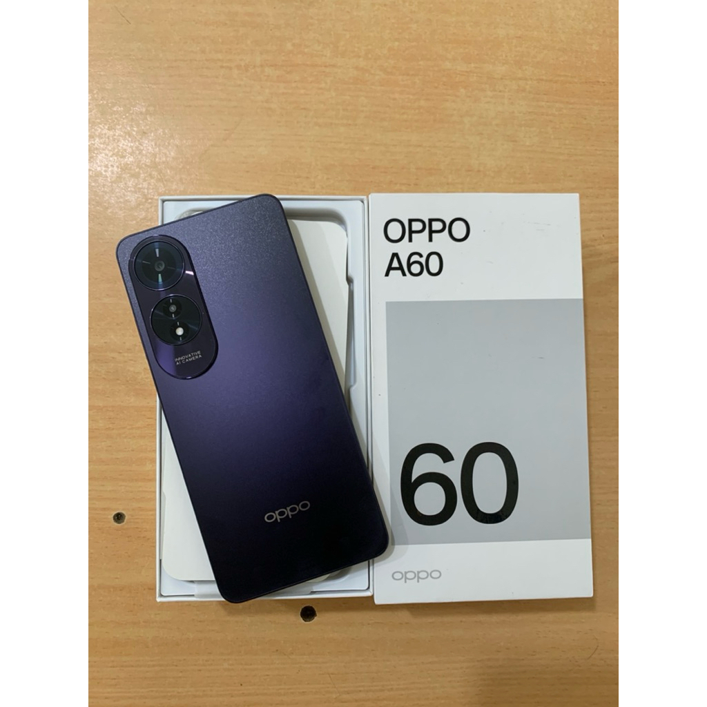 oppo A60 8/128GB LENGKAP GARANSI NASIONAL
