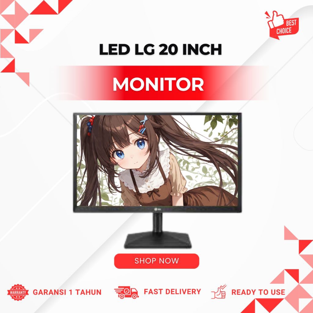 MONITOR LED LG 20 INCH NEW