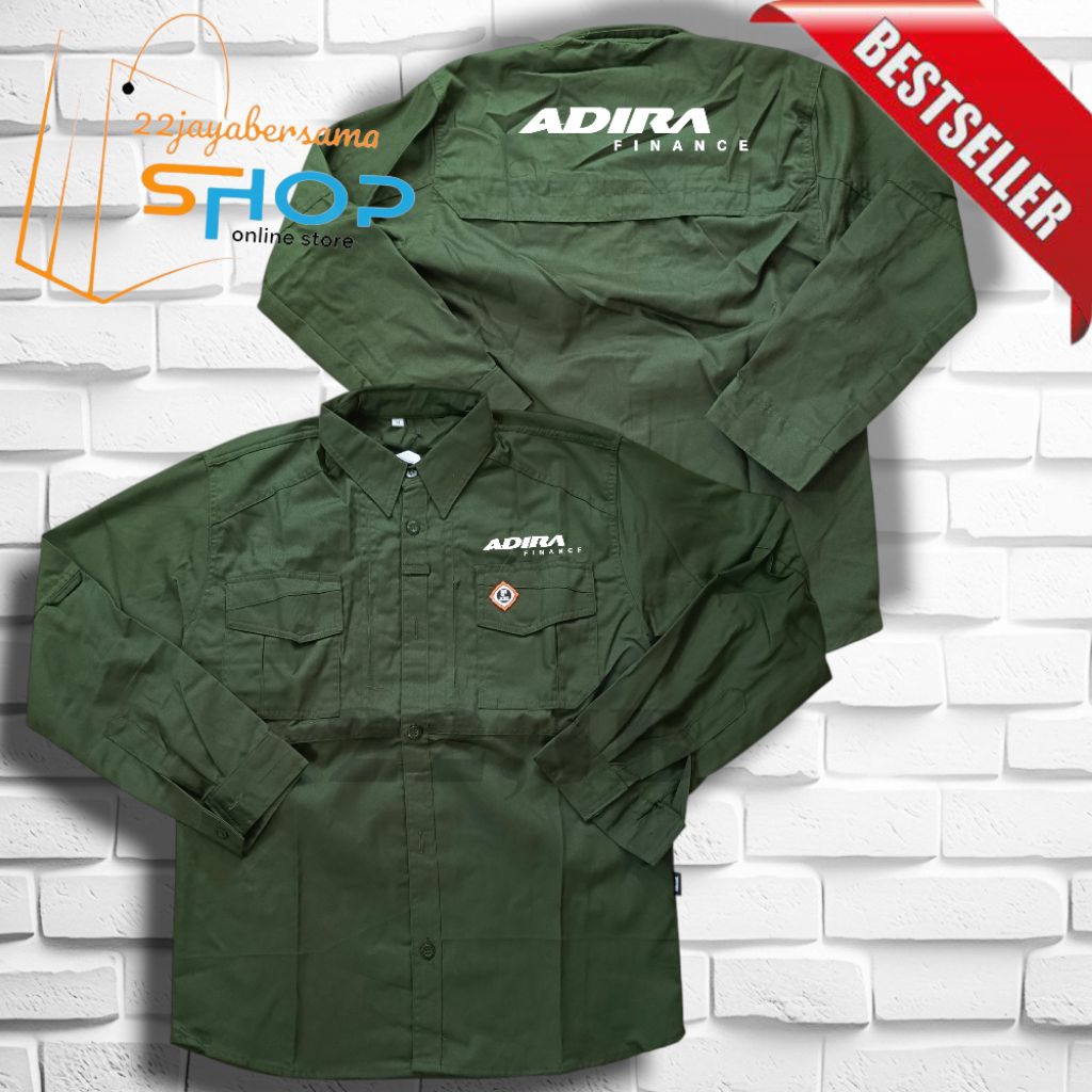 Kemeja ADIRA • Baju Seragam ADIRA Model Taktikal Terbaru