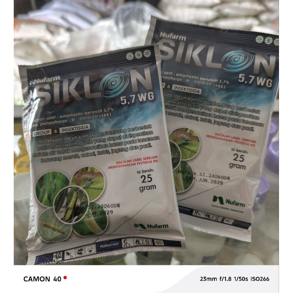 Insektisida Siklon 5,7 wgdari Nufarm kemasan 25 gr