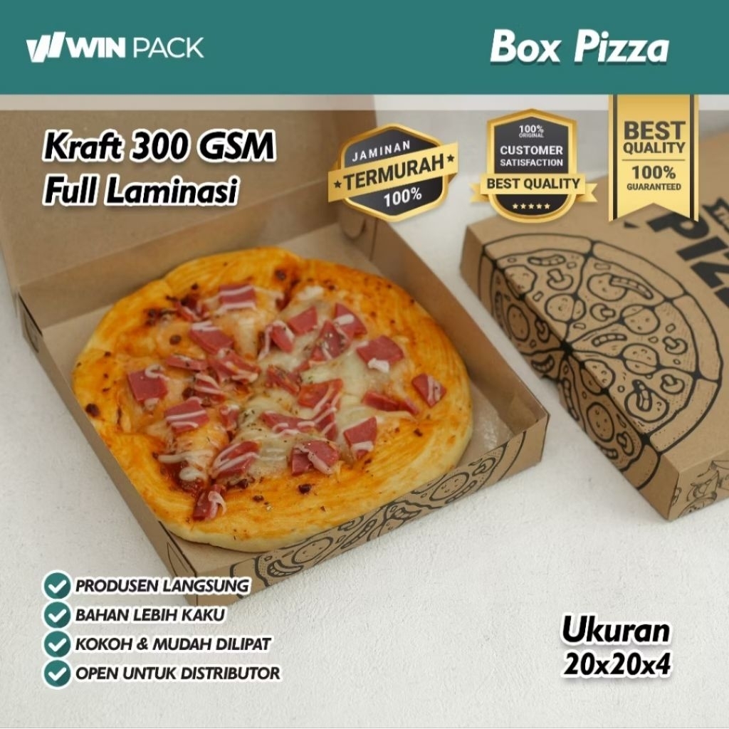 

Box Pizza WinPack / Satuan / MEDIUM, 20x20x4