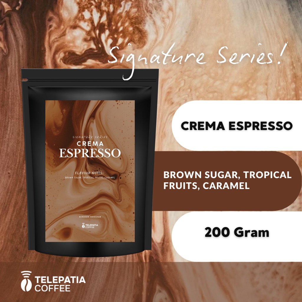 

Kopi Crema Espresso Arabika Gayo Aceh 200gr - 1000gr, Giling Halus