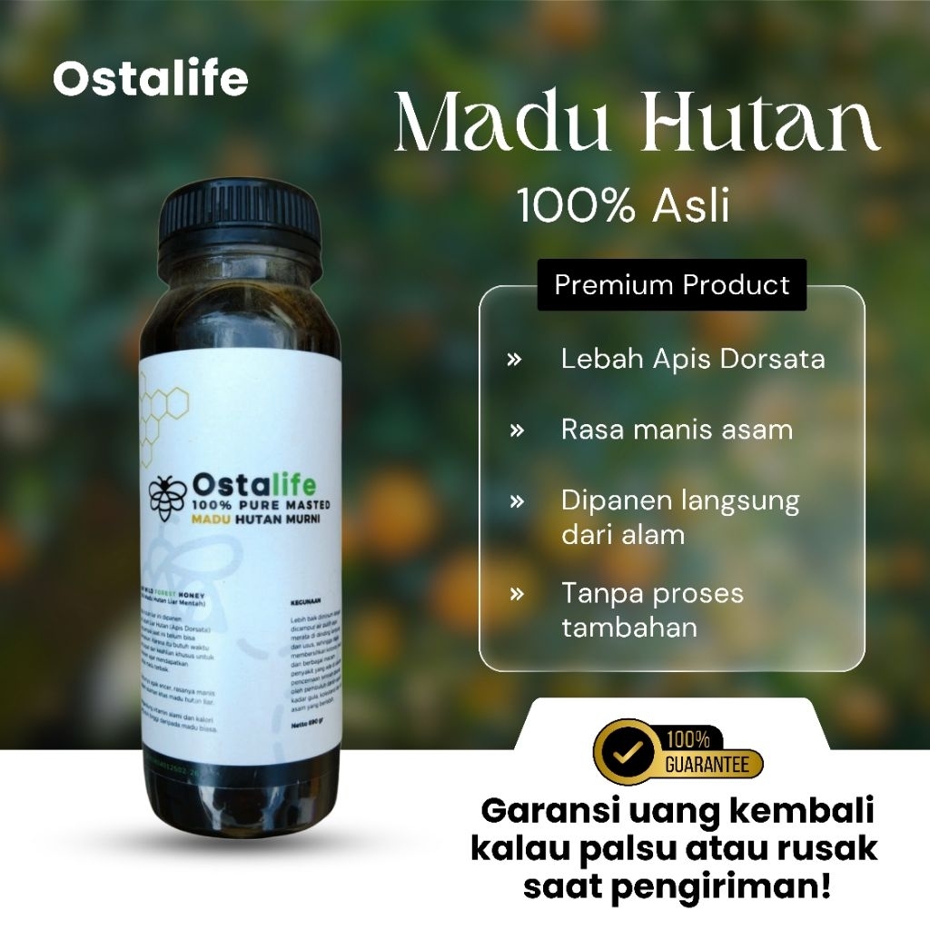 

Madu Hutan Asli Apis Dorsata Ostalife