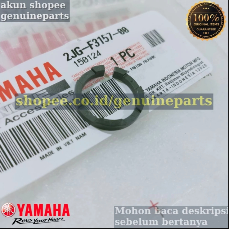 RING PLASTIK KOMPRESI REBOUND SULINGAN SKOK SHOCK DEPAN YAMAHA AEROX 155 OLD LAMA ORIGINAL YAMAHA