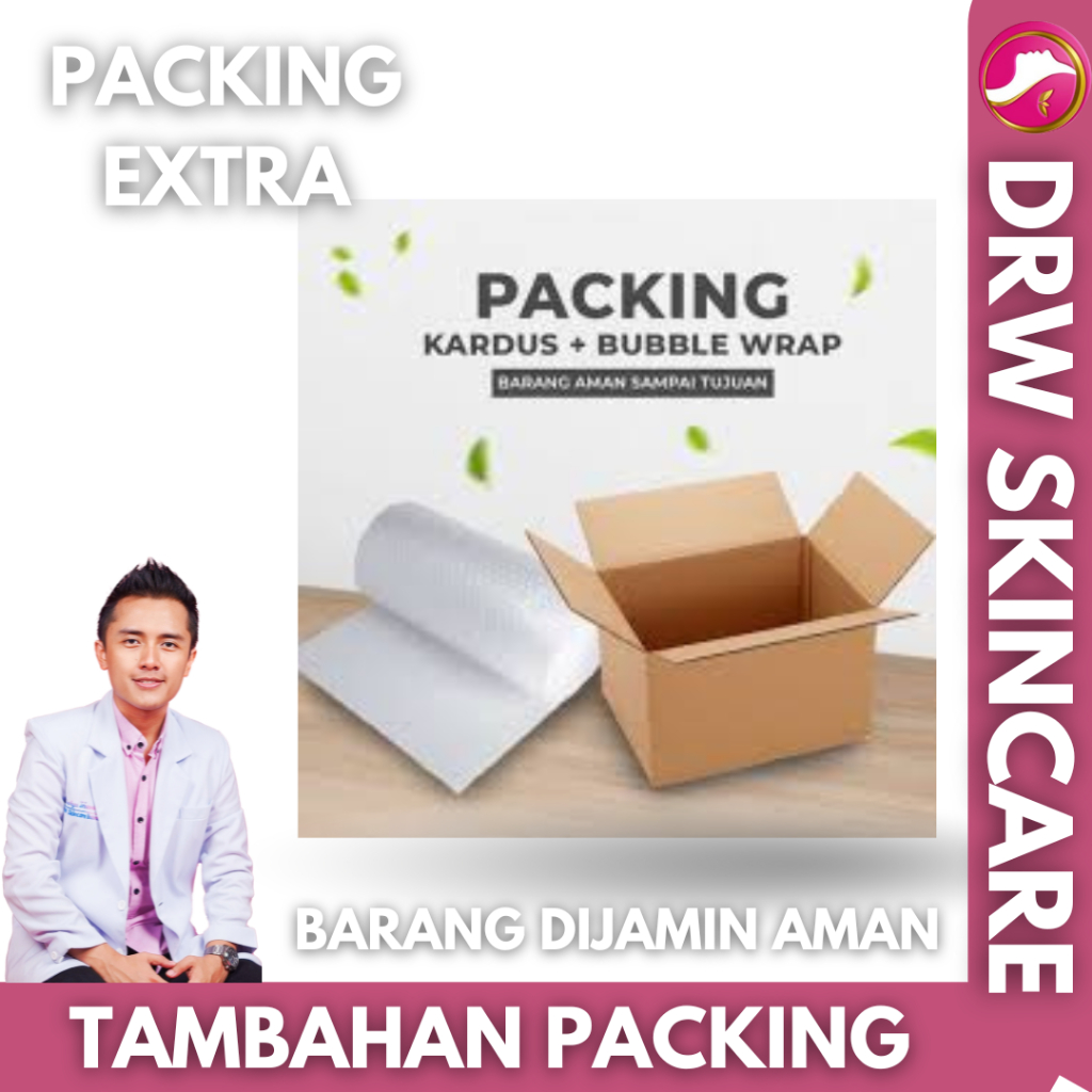 

Kardus + Bubble Wrap Tambahan Packing Biar Aman