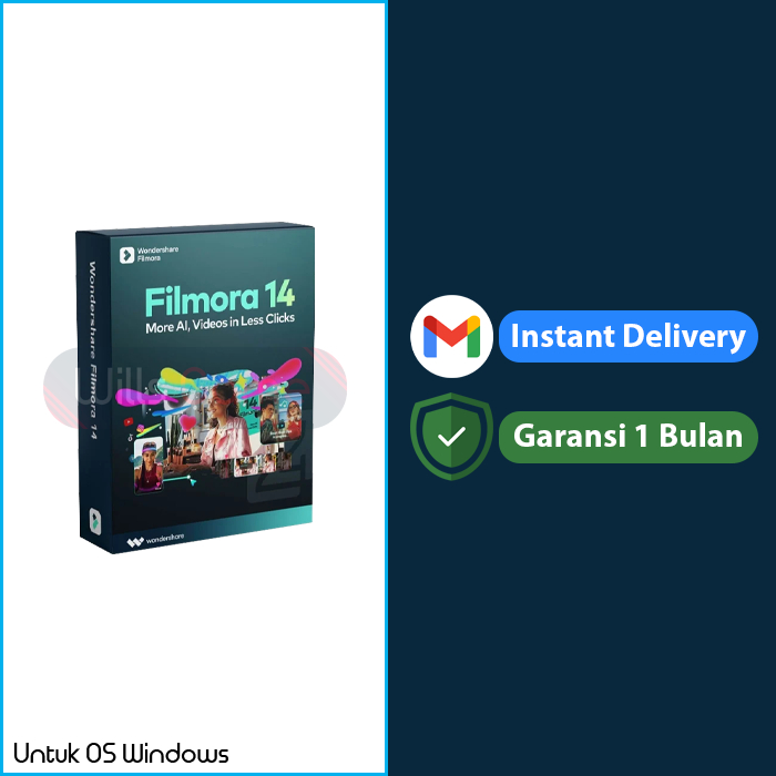 Filmora 14 | Tanpa Watermark | Aktif Permanen | BERGARANSI