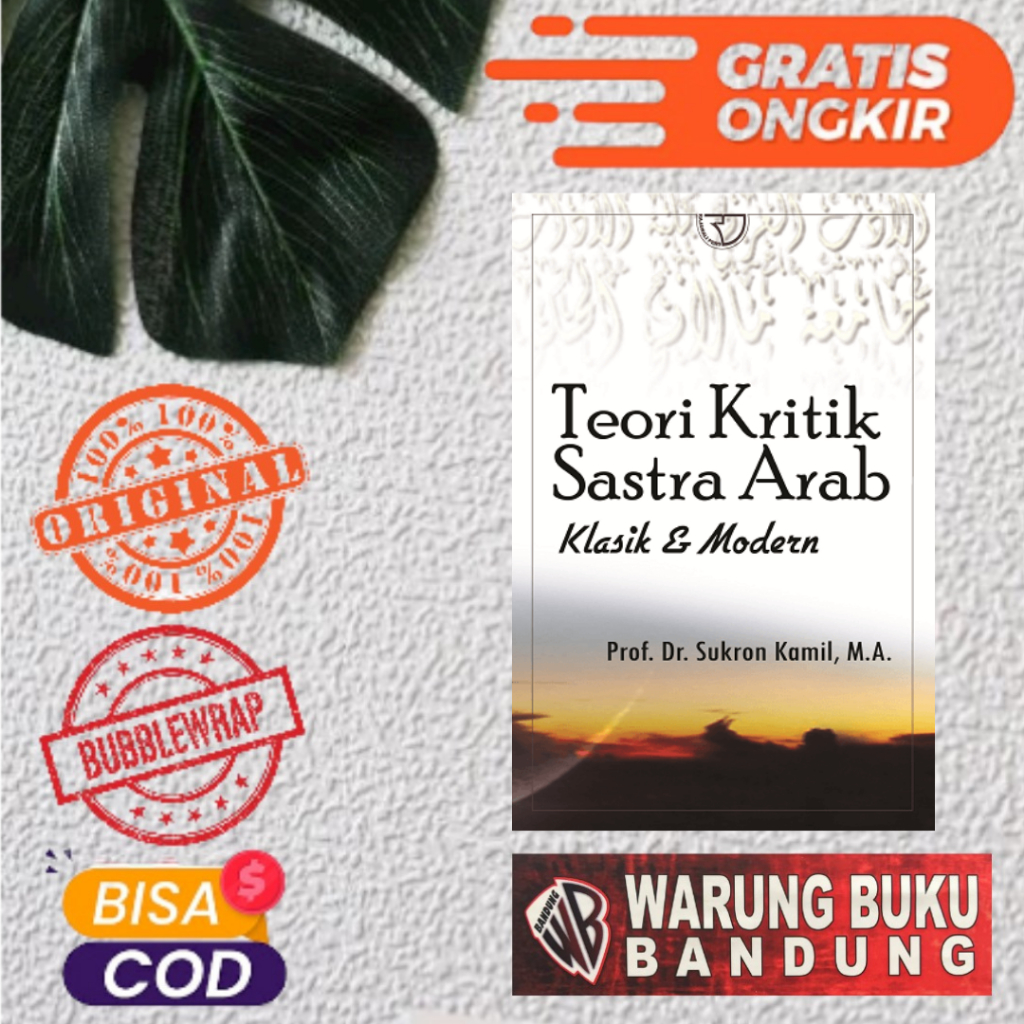 Buku Teori Kritik Sastra Arab – Sukron Kamil