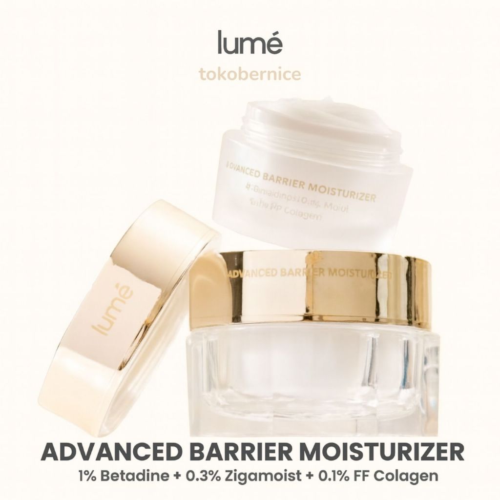 Lume Barrier Moisturizer Niacinamide Ceramide Hyaluronic Pelembap Wajah Skin Barrier
