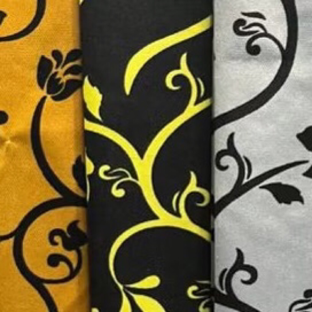 Kain Meteran Abutai Filamin Motif Batik Bahan Dekorasi Backdrop Background Premium