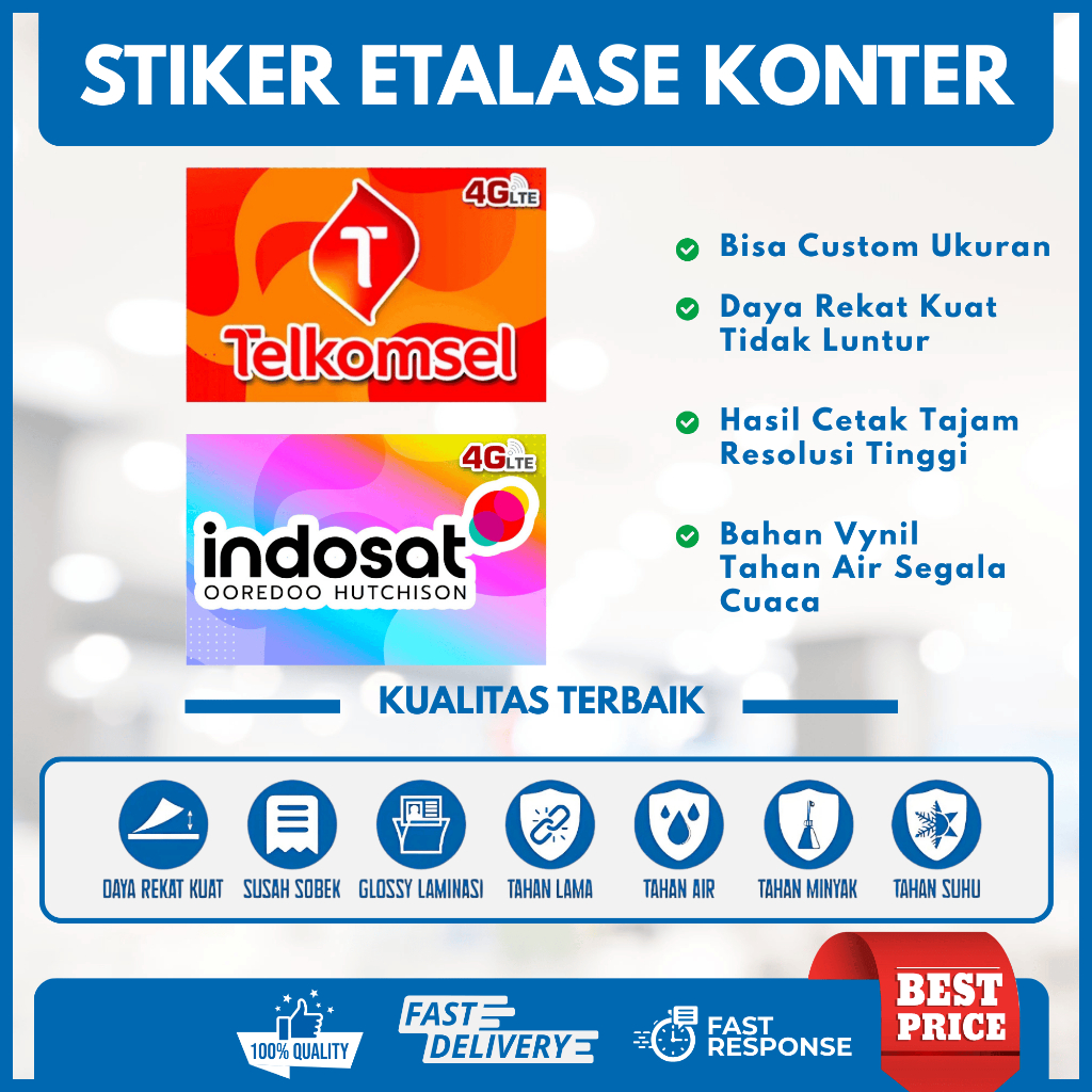 

Stiker Konter Pulsa / Etalase Konter / Etalase Bawah Konter uk28x20 cm